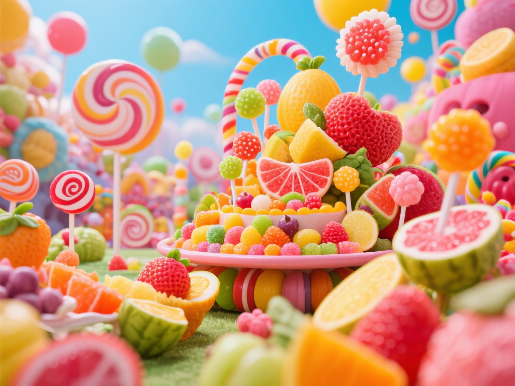探索奇妙水果派对之糖果狂欢盛宴
