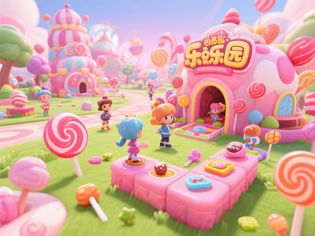 糖果派对黄：开启甜蜜冒险的新奇旅程