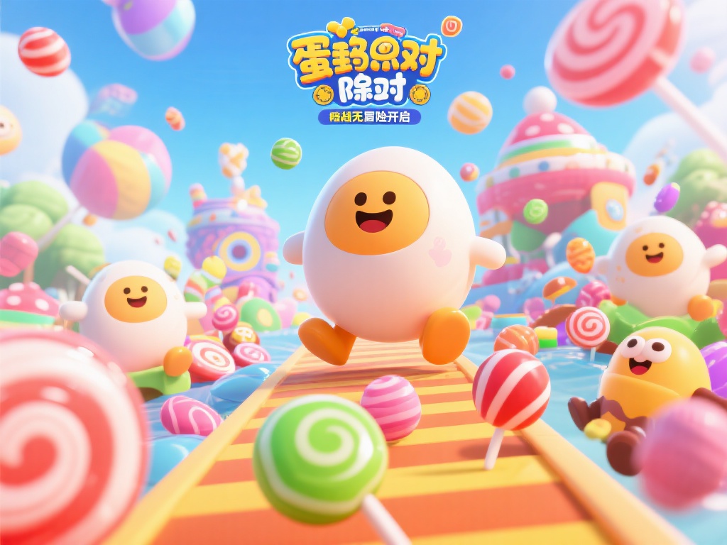 蛋仔派对糖果大作战，冒险欢乐无限开启