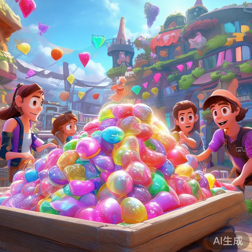 在游戏中，糖果不仅是完成日常任务的重要资源，更是一