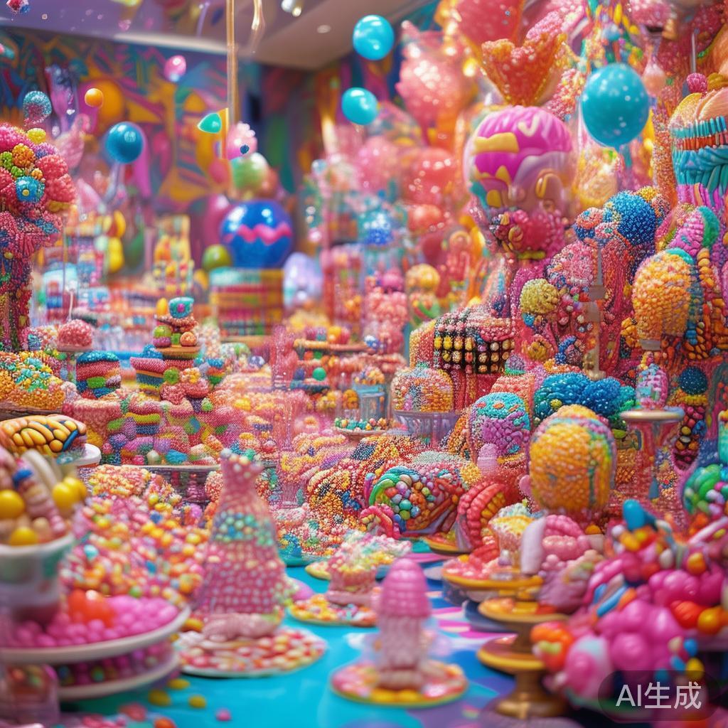 精彩纷呈的甜美缤纷糖果派对盛宴,尽享童话般的甜蜜时光! “甜美缤纷的糖果派对盛宴”不仅代表着丰富多彩的糖果