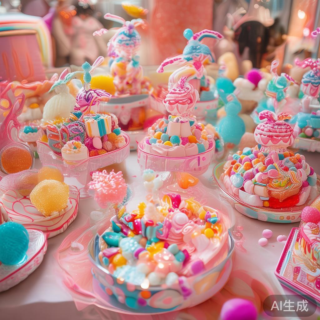 前言
在充满欢笑与甜蜜的糖果派对中，创意设计不仅