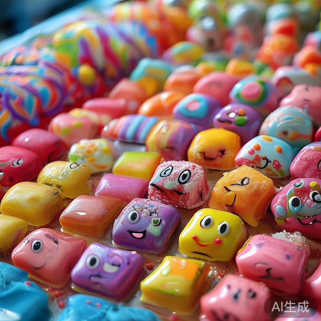 随着人们对糖果体验的不断追求，设计师们不断突破传统