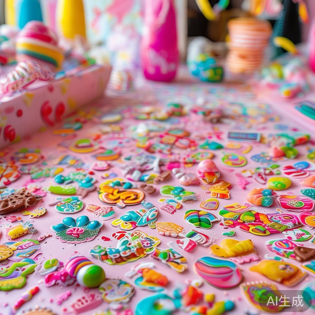 糖果派对贴纸大全：创意可爱装饰与收藏指南全攻略