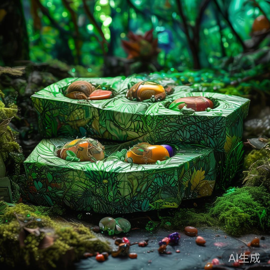 糖果派对的包装可以围绕特定主题来展开，如“奇幻森林