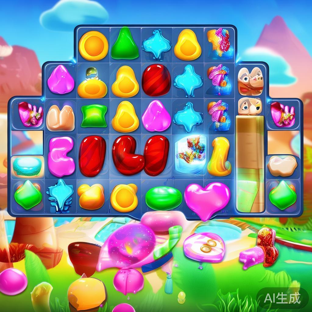 【传奇糖果派对】开启梦想甜蜜奇幻之旅,享受无限欢乐盛宴 该游戏融合了传统的匹配消除玩法和创新的冒险元素,强